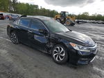 2017 Honda Accord Ex Черный vin: 1HGCR2F75HA008248