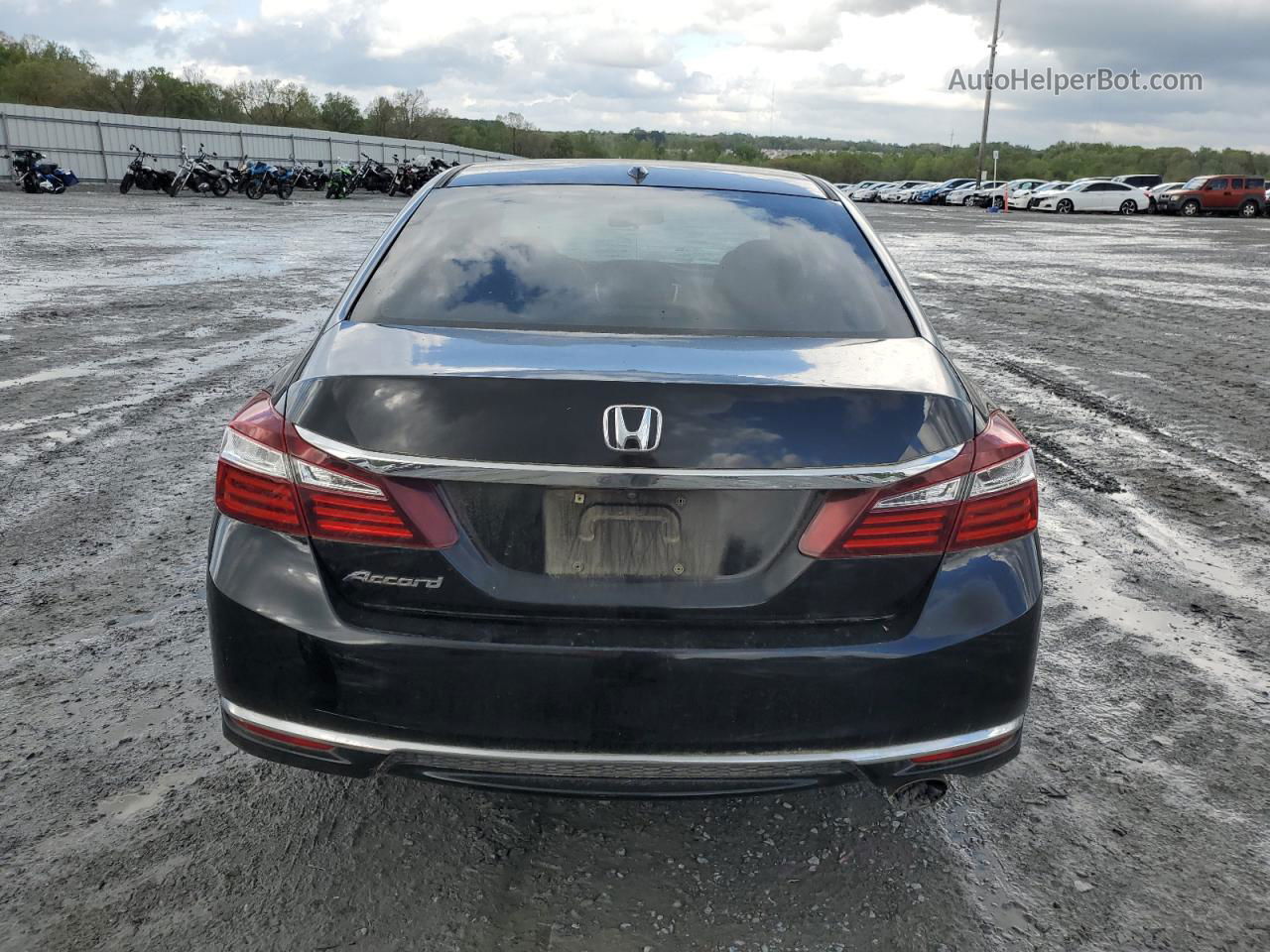 2017 Honda Accord Ex Black vin: 1HGCR2F75HA008248