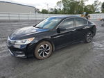 2017 Honda Accord Ex Black vin: 1HGCR2F75HA008248