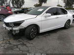 2017 Honda Accord Sedan Ex Белый vin: 1HGCR2F75HA065839