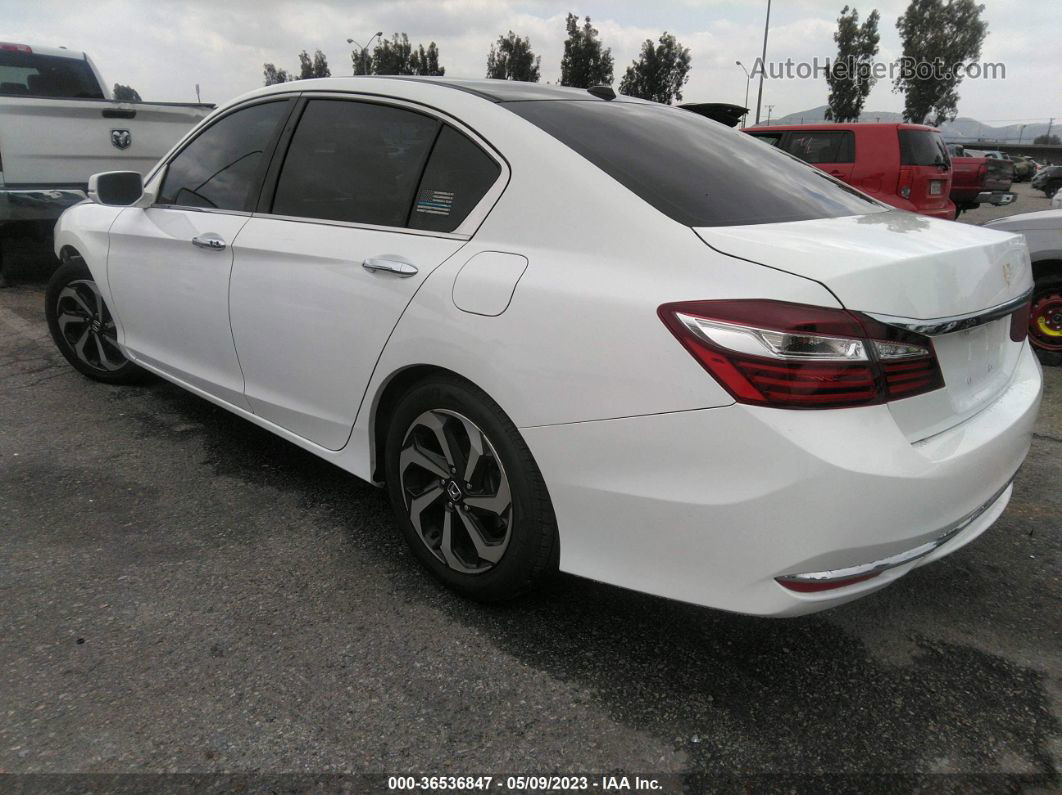 2017 Honda Accord Sedan Ex Белый vin: 1HGCR2F75HA065839