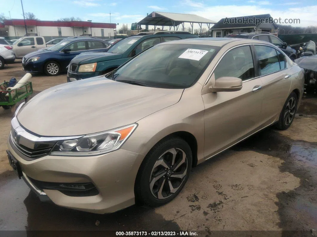 2017 Honda Accord Ex Gold vin: 1HGCR2F75HA125831