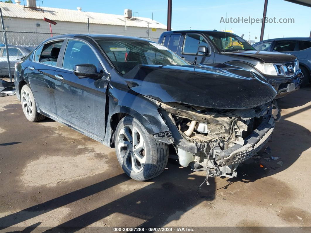 2017 Honda Accord Ex Black vin: 1HGCR2F75HA144816