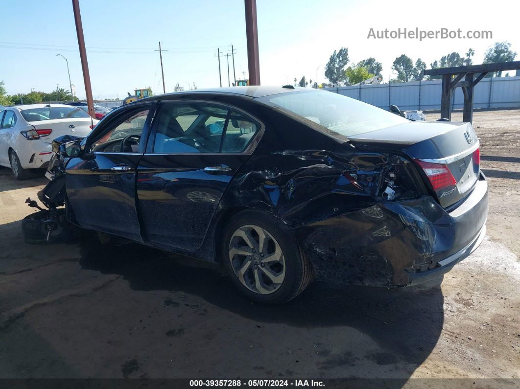 2017 Honda Accord Ex Black vin: 1HGCR2F75HA144816