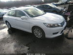 2014 Honda Accord Ex Белый vin: 1HGCR2F76EA163189