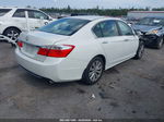 2014 Honda Accord Ex White vin: 1HGCR2F76EA166125