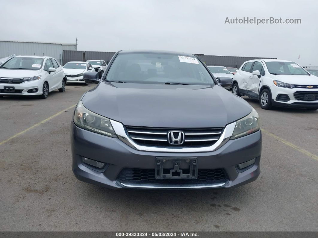 2015 Honda Accord Ex Gray vin: 1HGCR2F76FA122028