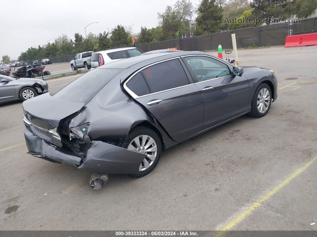 2015 Honda Accord Ex Gray vin: 1HGCR2F76FA122028