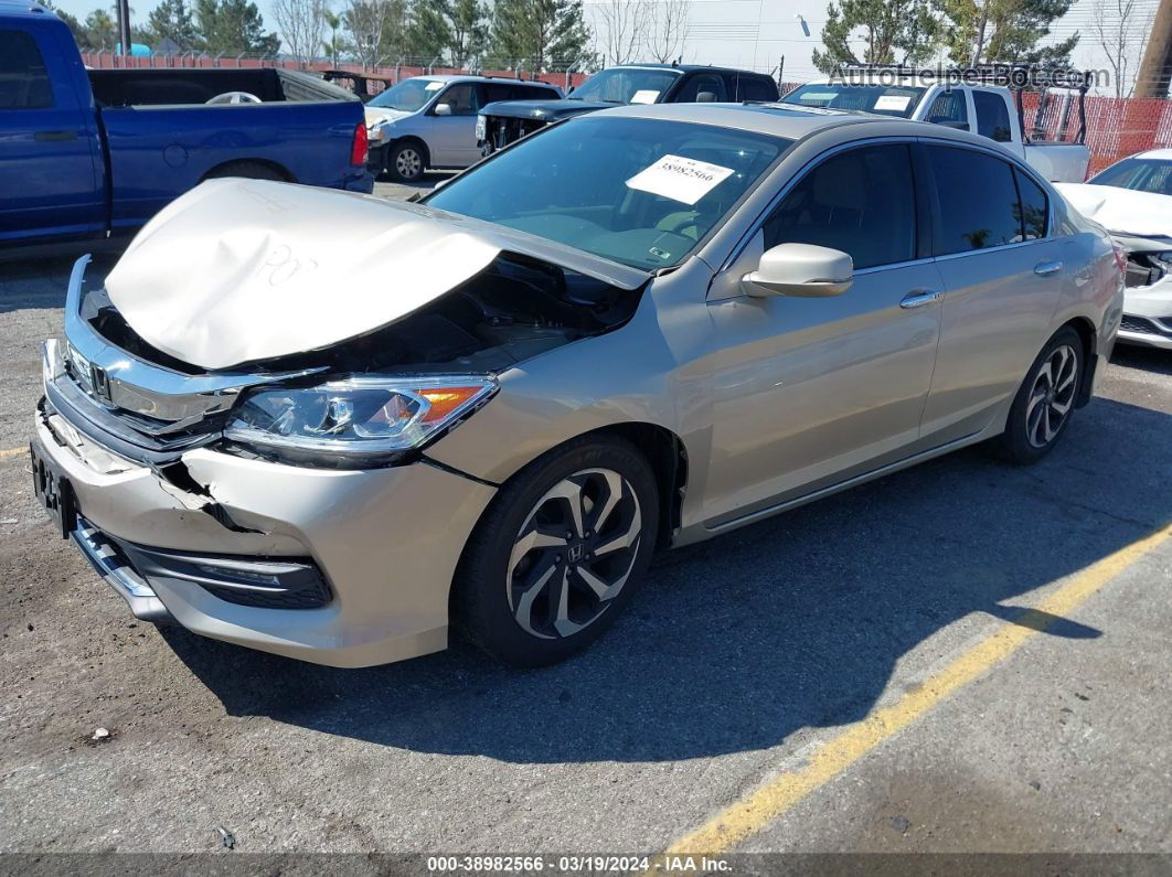 2016 Honda Accord Ex Gold vin: 1HGCR2F76GA084012