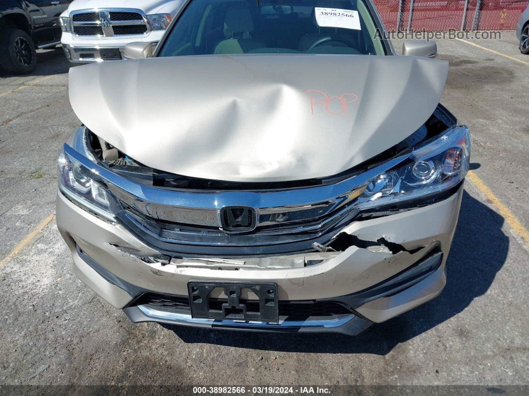 2016 Honda Accord Ex Золотой vin: 1HGCR2F76GA084012