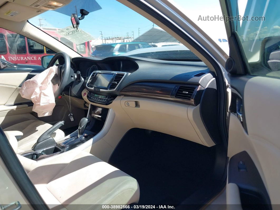 2016 Honda Accord Ex Золотой vin: 1HGCR2F76GA084012