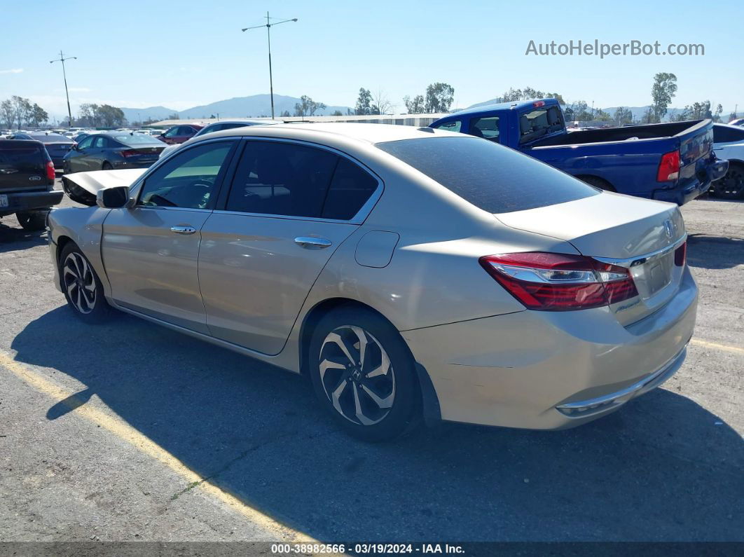 2016 Honda Accord Ex Gold vin: 1HGCR2F76GA084012