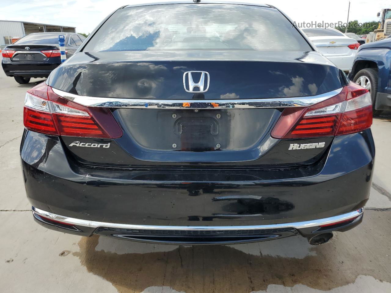 2016 Honda Accord Ex Black vin: 1HGCR2F76GA160781