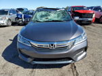 2017 Honda Accord Ex Gray vin: 1HGCR2F76HA005147