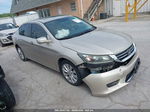 2014 Honda Accord Ex Бежевый vin: 1HGCR2F77EA020610