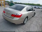 2014 Honda Accord Ex Бежевый vin: 1HGCR2F77EA020610