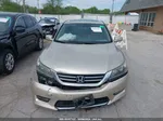 2014 Honda Accord Ex Бежевый vin: 1HGCR2F77EA020610