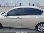 2014 Honda Accord Ex Бежевый vin: 1HGCR2F77EA020610