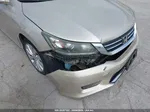 2014 Honda Accord Ex Бежевый vin: 1HGCR2F77EA020610