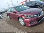 2014 Honda Accord Ex Burgundy vin: 1HGCR2F77EA029209