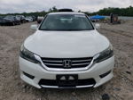 2014 Honda Accord Ex White vin: 1HGCR2F77EA125342