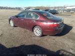 2014 Honda Accord Ex Maroon vin: 1HGCR2F77EA140567