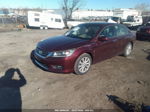 2014 Honda Accord Ex Maroon vin: 1HGCR2F77EA140567