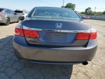 2014 Honda Accord Ex Gray vin: 1HGCR2F77EA168045