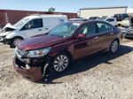 2014 Honda Accord Ex Maroon vin: 1HGCR2F77EA176923