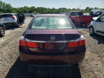 2014 Honda Accord Ex Maroon vin: 1HGCR2F77EA176923