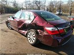 2014 Honda Accord Ex Burgundy vin: 1HGCR2F77EA182916