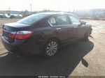 2014 Honda Accord Ex Burgundy vin: 1HGCR2F77EA182916