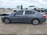 2014 Honda Accord Ex Gray vin: 1HGCR2F77EA204025