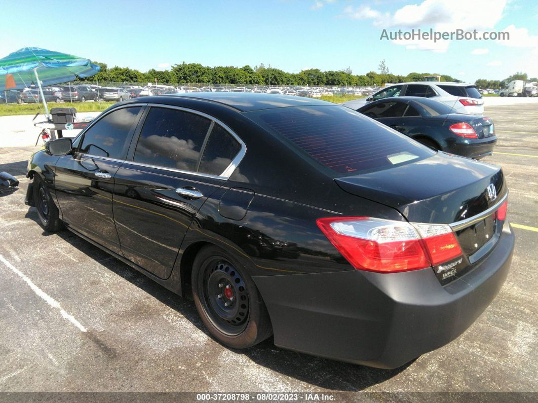 2015 Honda Accord Sedan Ex Black vin: 1HGCR2F77FA265747