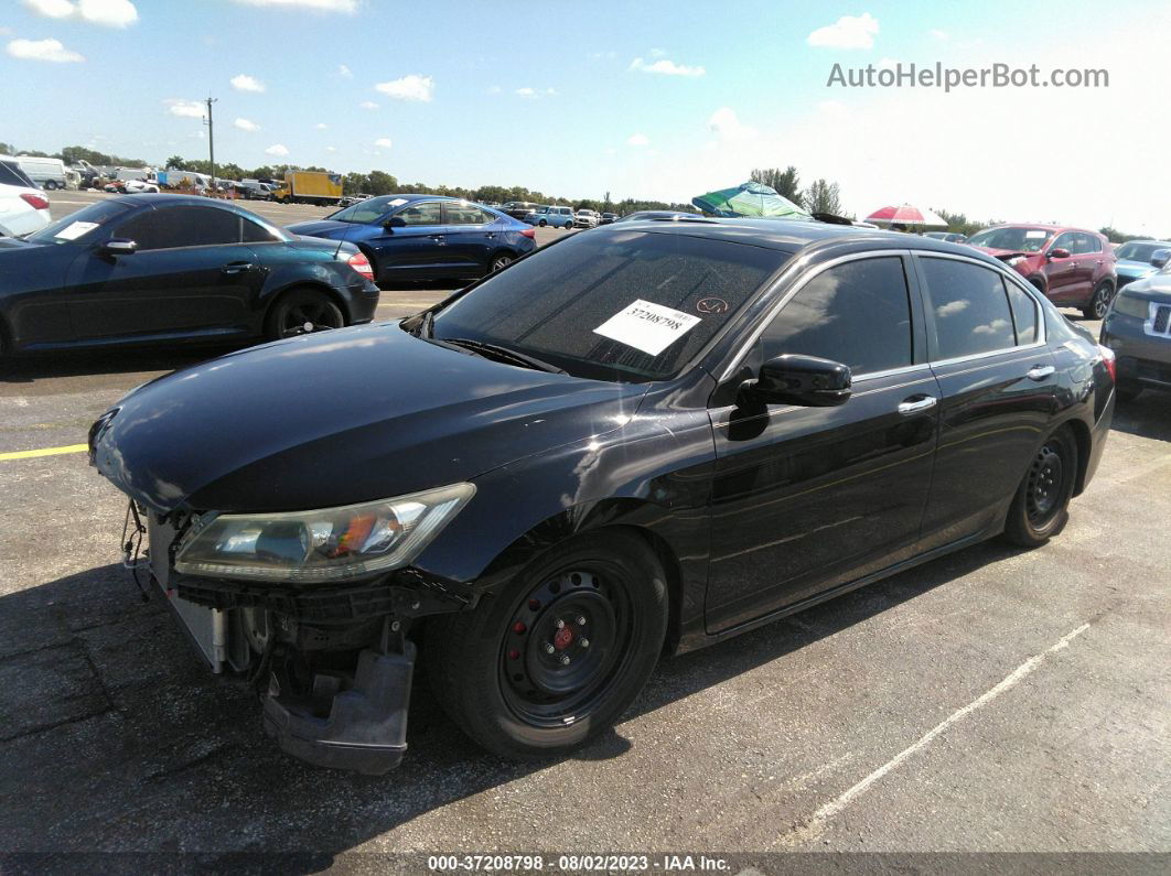 2015 Honda Accord Sedan Ex Black vin: 1HGCR2F77FA265747