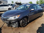 2016 Honda Accord Ex Gray vin: 1HGCR2F77GA087968