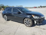 2017 Honda Accord Ex Черный vin: 1HGCR2F77HA087857