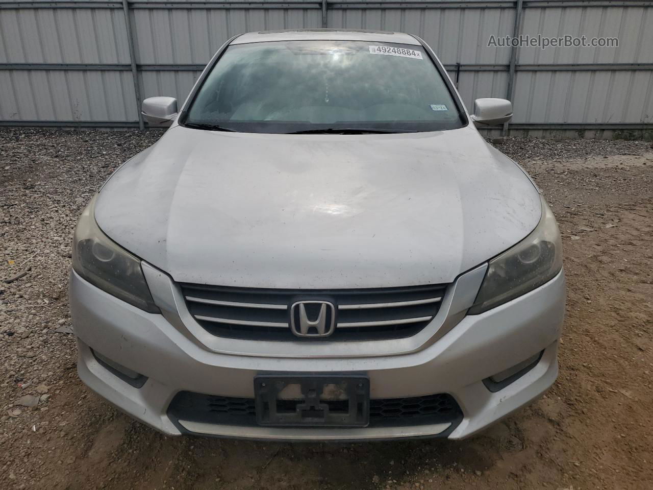 2014 Honda Accord Ex Silver vin: 1HGCR2F78EA042311