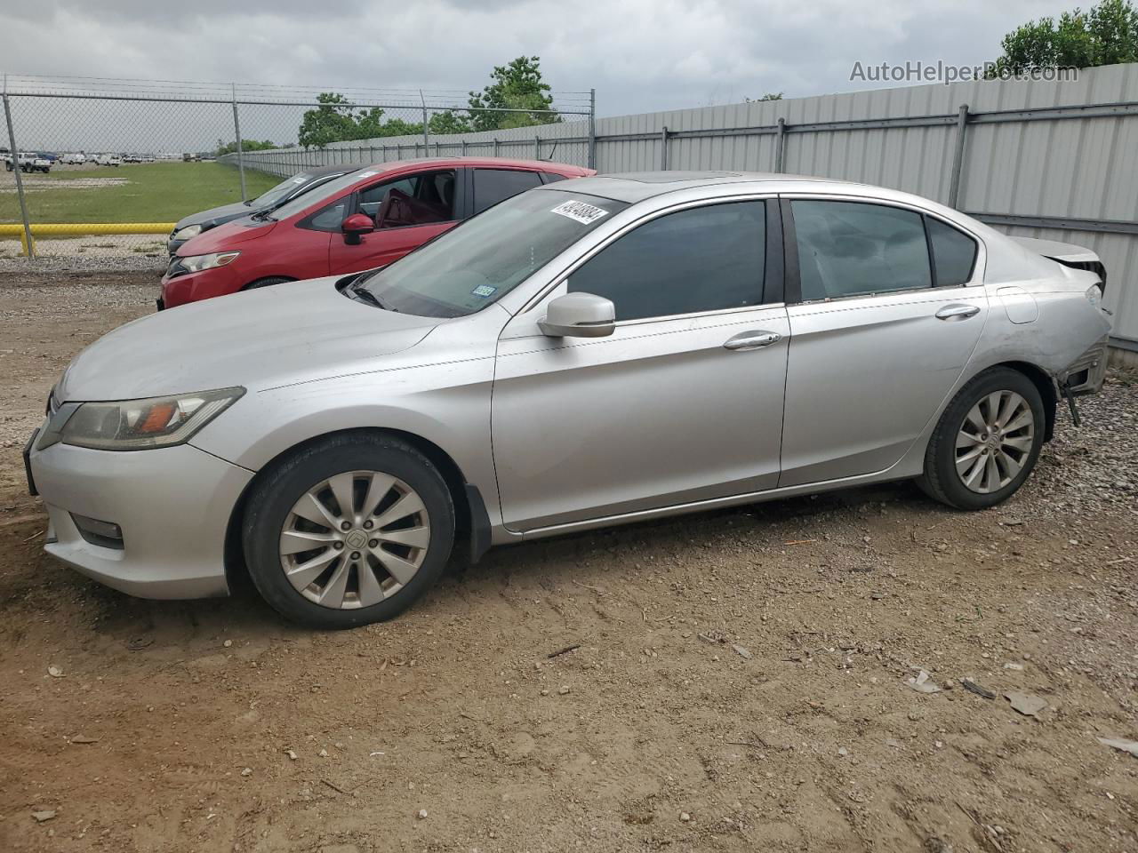 2014 Honda Accord Ex Silver vin: 1HGCR2F78EA042311