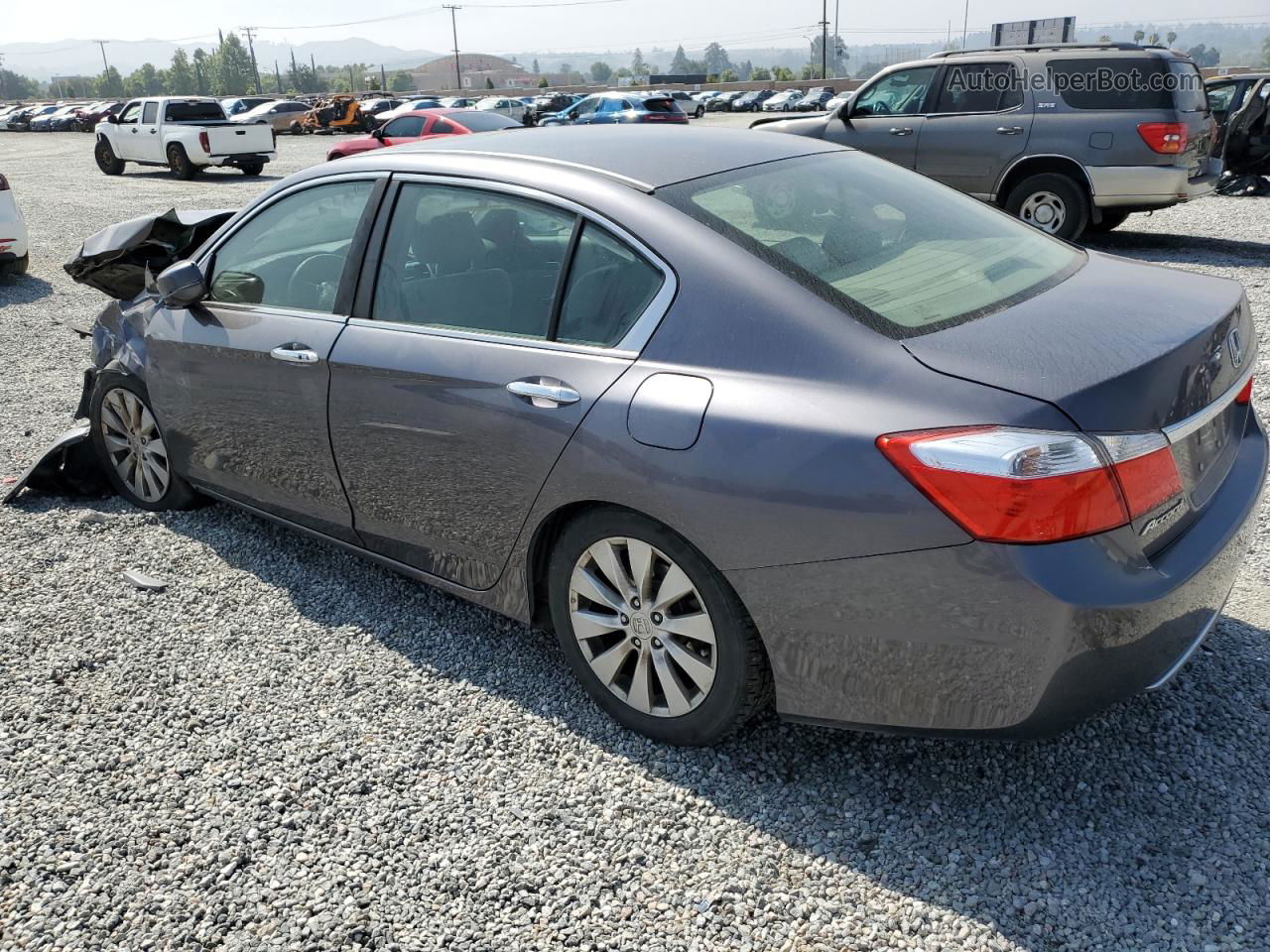 2014 Honda Accord Ex Угольный vin: 1HGCR2F78EA175490