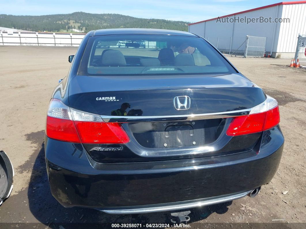 2014 Honda Accord Ex Black vin: 1HGCR2F78EA239303