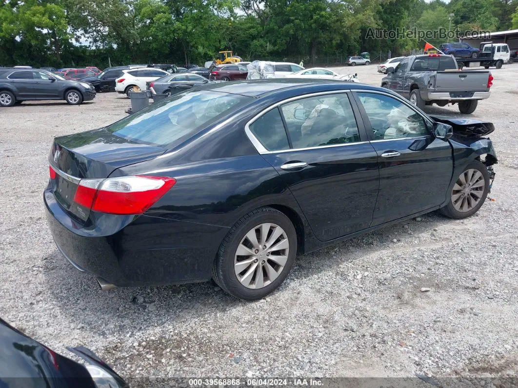 2015 Honda Accord Ex Черный vin: 1HGCR2F78FA065735