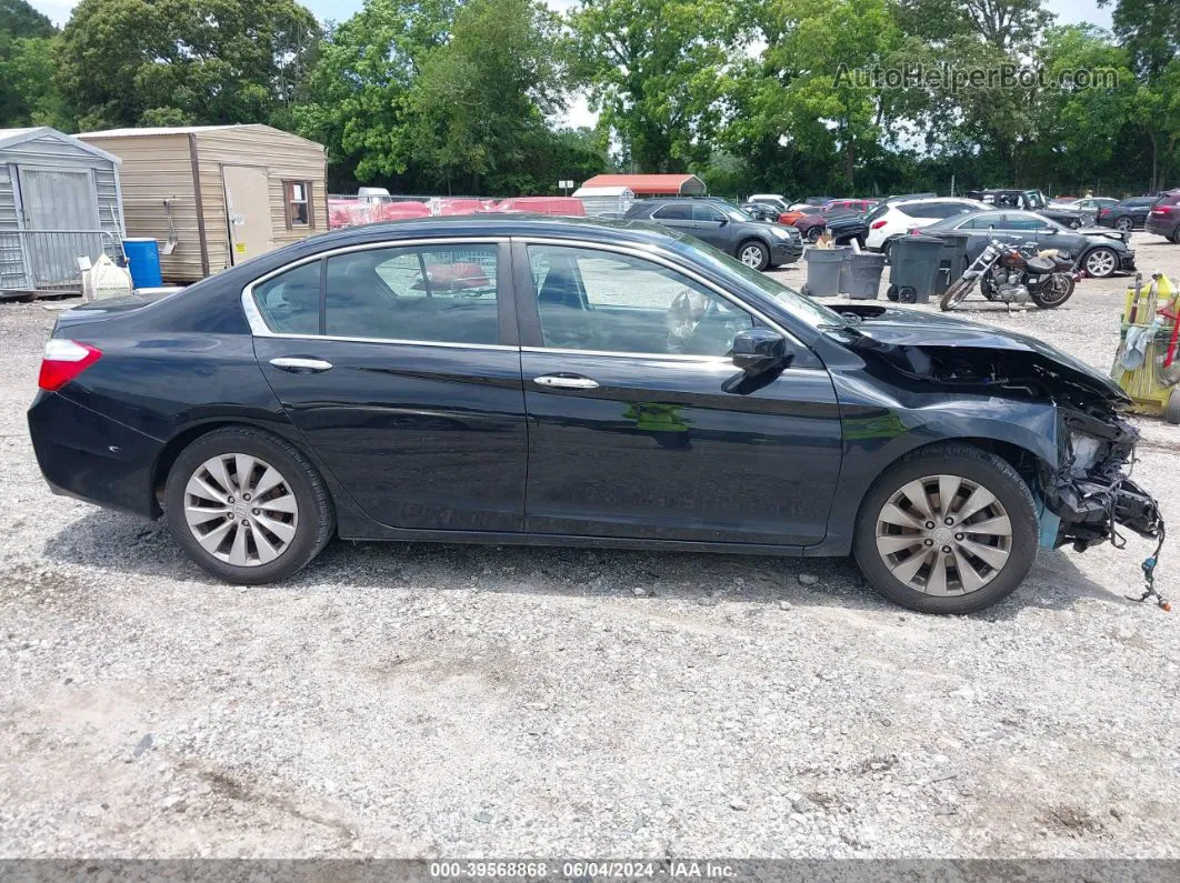 2015 Honda Accord Ex Черный vin: 1HGCR2F78FA065735