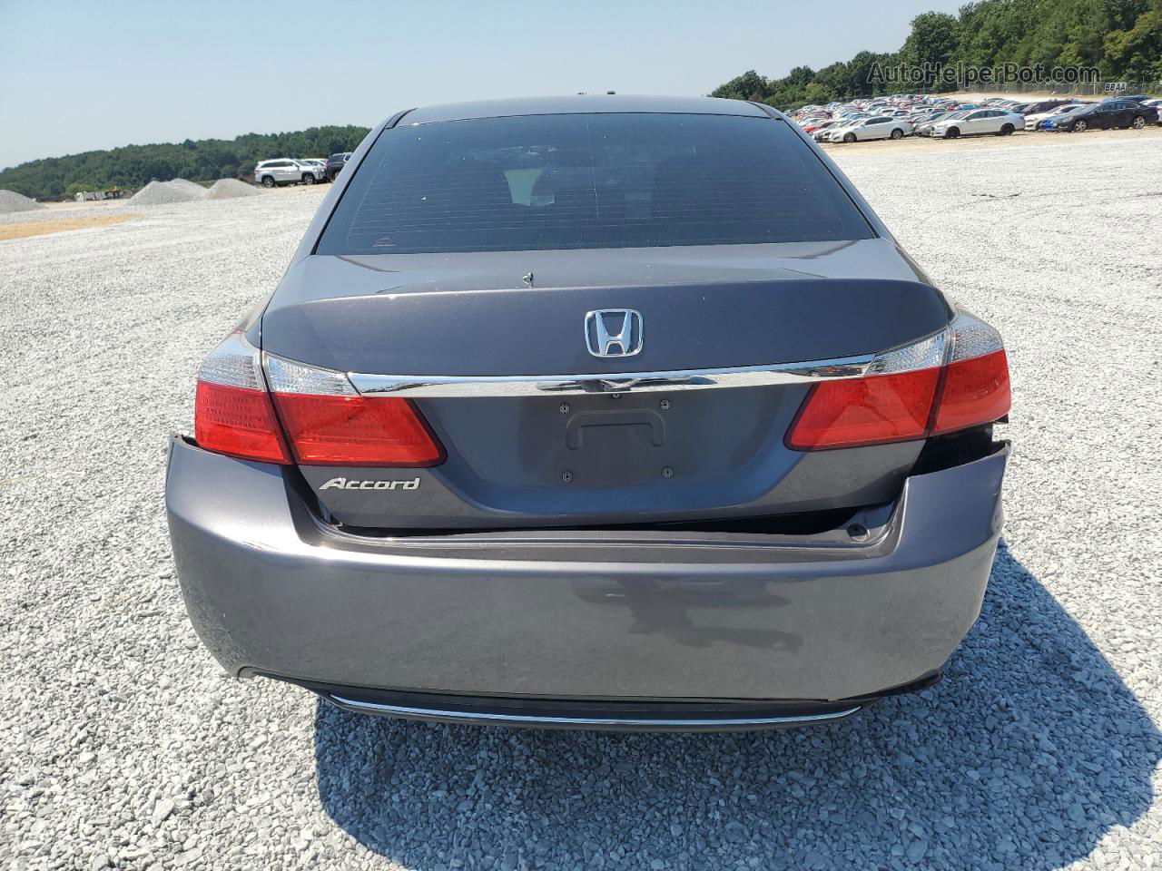 2015 Honda Accord Ex Gray vin: 1HGCR2F78FA131071