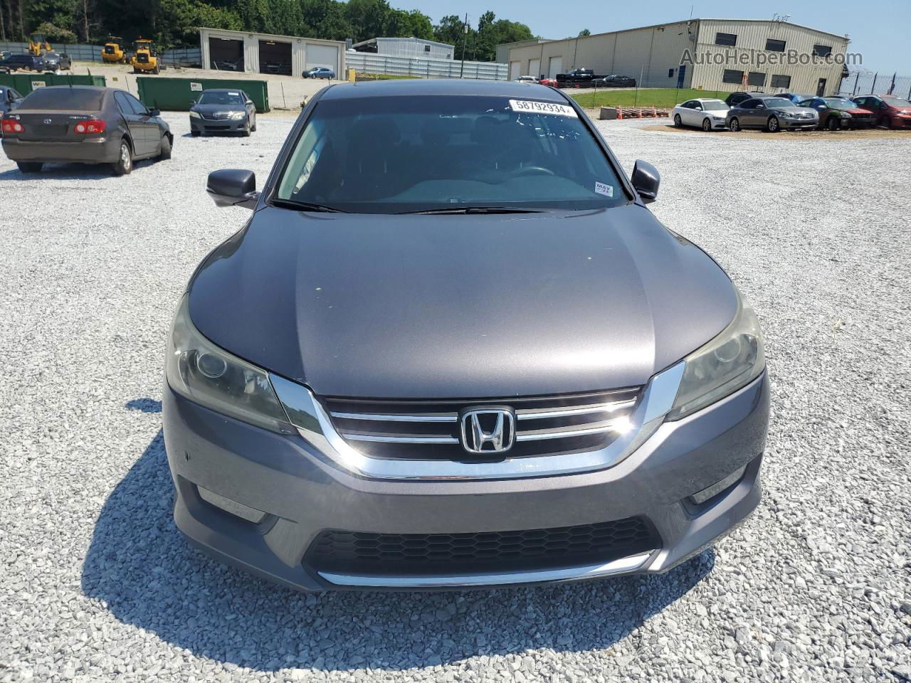 2015 Honda Accord Ex Gray vin: 1HGCR2F78FA131071