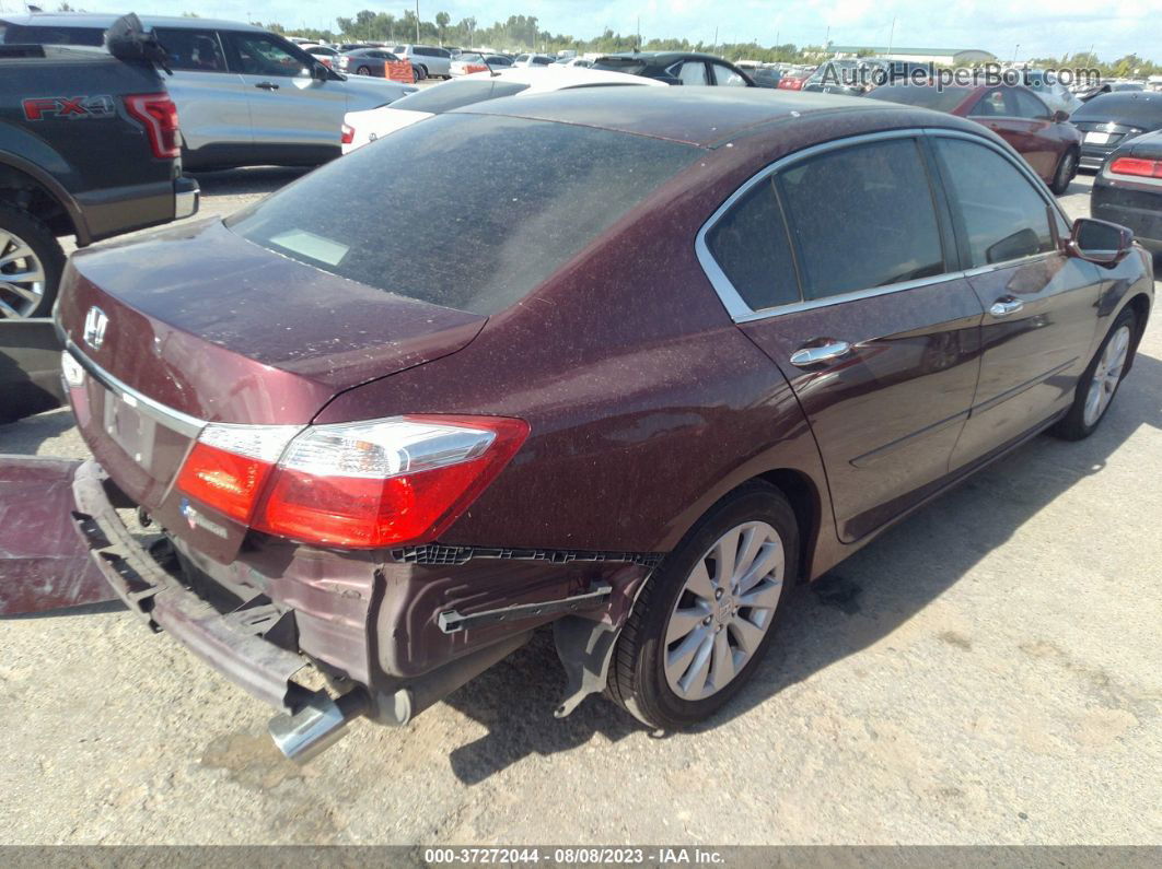 2015 Honda Accord Sedan Ex Purple vin: 1HGCR2F78FA233051