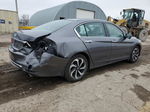 2016 Honda Accord Ex Gray vin: 1HGCR2F78GA208278