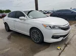 2017 Honda Accord Ex White vin: 1HGCR2F78HA190656