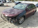 2014 Honda Accord Ex Burgundy vin: 1HGCR2F79EA073616