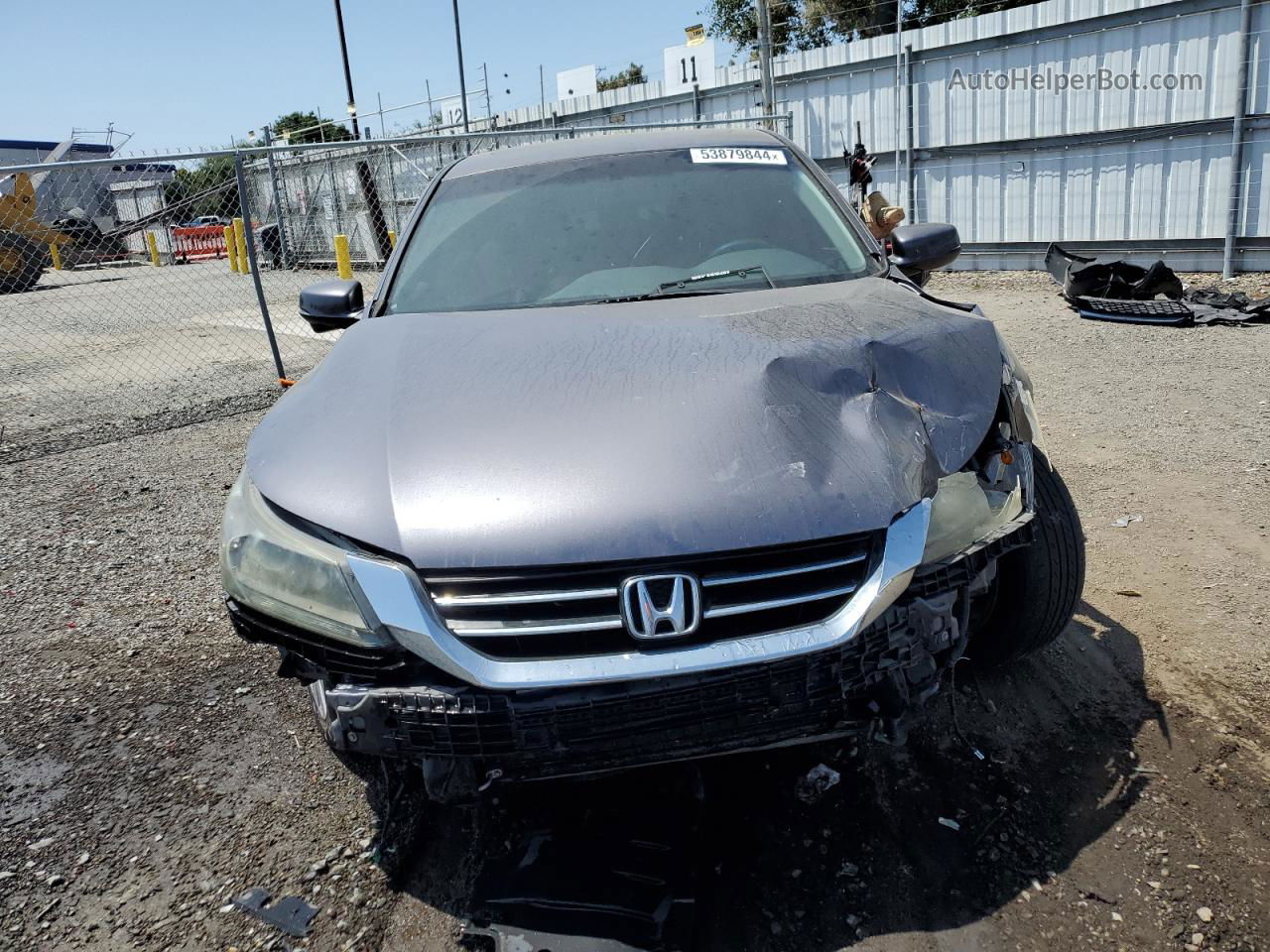 2014 Honda Accord Ex Silver vin: 1HGCR2F79EA220730